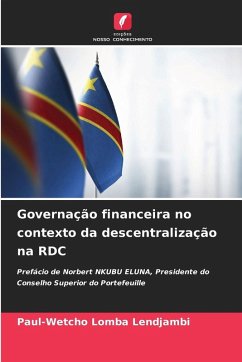 Cover Governação financeira no contexto da descentralização na RDC