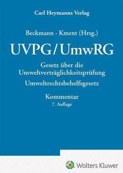 Cover UVPG / UmwRG - Kommentar