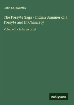 Cover The Forsyte Saga - Indian Summer of a Forsyte and In Chancery