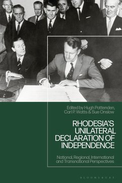 Rhodesia's Unilateral Declaration of Independence (eBook, PDF) Rhodesia's Unilateral Declaration of Independence (eBook, PDF)