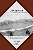 Decisions of the 1862 Kentucky Campaign (eBook, ePUB)