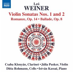 Cover Weiner: Violinsonaten Nr. 1 + 2/Romanze/Ballade