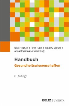 Cover Handbuch Gesundheitswissenschaften (eBook, PDF)