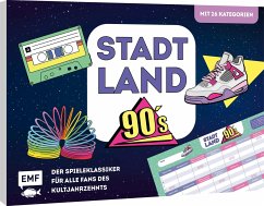 Cover Stadt, Land, 90s - Der Spieleklassiker für alle Fans des Kultjahrzehnts  (Restauflage)