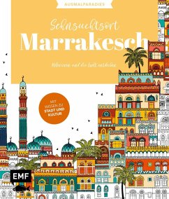 Cover Ausmalparadies - Sehnsuchtsort Marrakesch  (Mängelexemplar)
