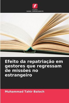 Cover Efeito da repatriação em gestores que regressam de missões no estrangeiro
