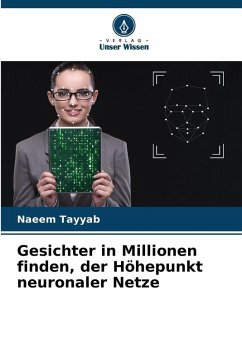 Cover Gesichter in Millionen finden, der Höhepunkt neuronaler Netze