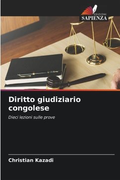Diritto giudiziario congolese - KAZADI, Christian Diritto giudiziario congolese - KAZADI, Christian