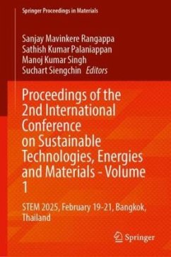 Cover Proceedings of the 2nd International Conference on Sustainable Technologies, Energies and Materials - Volume 1