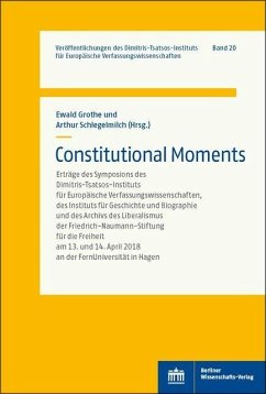 Cover Constitutional Moments (eBook, PDF)