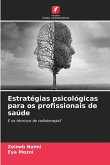 Estratégias psicológicas para os profissionais de saúde