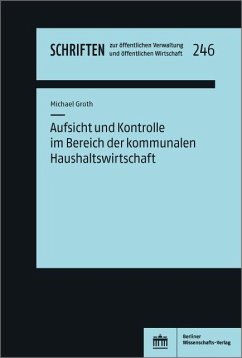 Cover Aufsicht und Kontrolle im Bereich der kommunalen Haushaltswirtschaft (eBook, PDF)