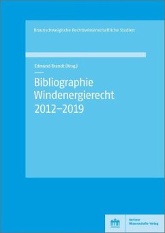 Cover Bibliographie Windenergierecht 2012-2019 (eBook, PDF)