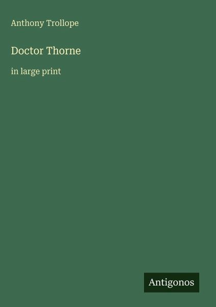 Doctor Thorne Doctor Thorne