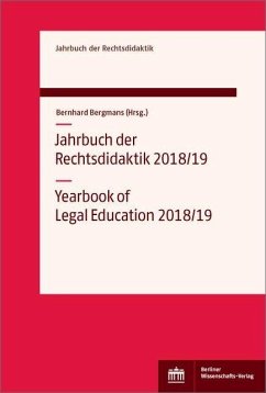 Cover Jahrbuch der Rechtsdidaktik 2018/19 (eBook, PDF)