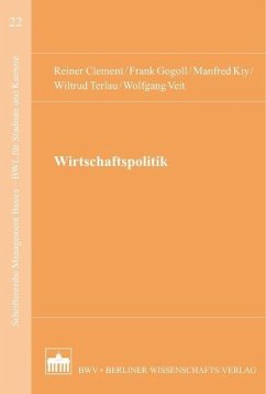 Cover Wirtschaftspolitik (eBook, PDF)
