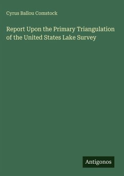 Report Upon the Primary Triangulation of the United States Lake Survey - Comstock, Cyrus Ballou