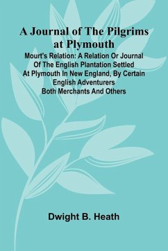 Cover A Journal Of The Pilgrims At Plymouth; Mourt's Relation