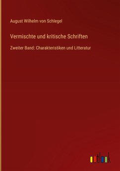 Cover Vermischte und kritische Schriften