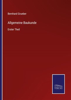 Cover Allgemeine Baukunde