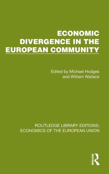 Economic Divergence in the European Community Economic Divergence in the European Community
