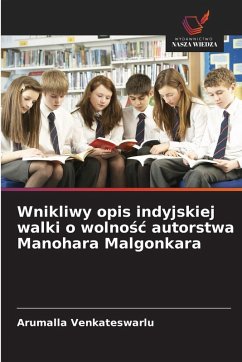 Cover Wnikliwy opis indyjskiej walki o wolno¿¿ autorstwa Manohara Malgonkara
