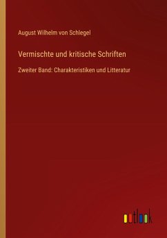 Cover Vermischte und kritische Schriften