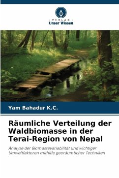 Cover Räumliche Verteilung der Waldbiomasse in der Terai-Region von Nepal