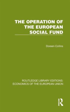 Cover The Operation of the European Social Fund
