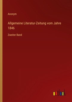 Cover Allgemeine Literatur-Zeitung vom Jahre 1846
