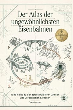 Der Atlas der ungewöhnlichsten Eisenbahnen - Herrmann, Emma Der Atlas der ungewöhnlichsten Eisenbahnen - Herrmann, Emma