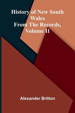 Cover History Of New South Wales From The Records, Volume Ii