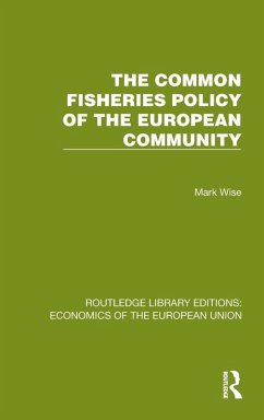 Cover The Common Fisheries Policy of the European Community