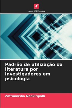 Cover Padrão de utilização da literatura por investigadores em psicologia