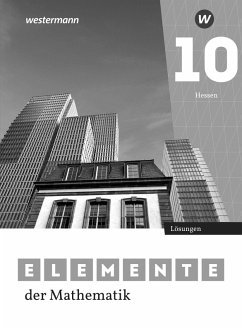 Cover Elemente der Mathematik SI - Lösungen 10. Für Gymnasien in Hessen