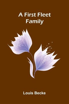 Cover A First Fleet Family