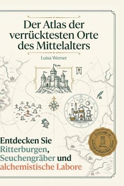 Cover Der Atlas der verrücktesten Orte des Mittelalters