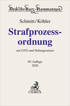 Cover Strafprozessordnung. StPO