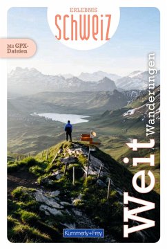 Cover Kümmerly+Frey Erlebnis Schweiz Weitwanderungen - Wanderführer
