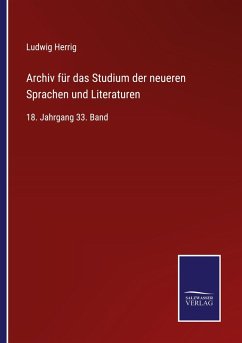 Cover Archiv für das Studium der neueren Sprachen und Literaturen