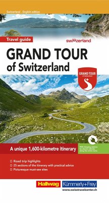 Cover Hallwag Reiseführer Grand Tour of Switzerland, englische Ausgabe