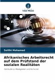 Afrikanisches Arbeitsrecht auf dem Prüfstand der sozialen Realitäten