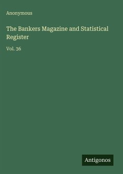 Cover The Bankers Magazine and Statistical Register