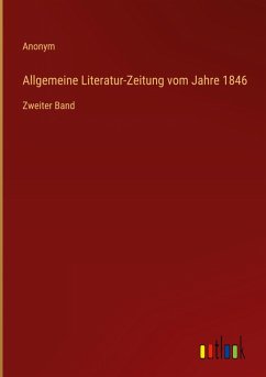 Cover Allgemeine Literatur-Zeitung vom Jahre 1846