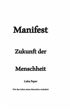 Cover Manifest Zukunft der Menschheit (eBook, ePUB)