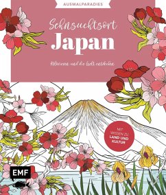 Cover Ausmalparadies - Sehnsuchtsort Japan  (Mängelexemplar)