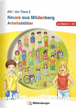 Cover Neues aus Mildenberg, ABC der Tiere 2 - Arbeitsblätter Klasse 2