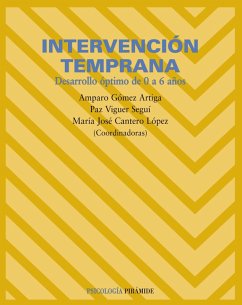 Intervención temprana (eBook, PDF) - Gómez Artiga, Amparo; Viguer Seguí, Paz; Cantero López, María José