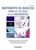 Matemáticas básicas para el acceso a la universidad (eBook, PDF)