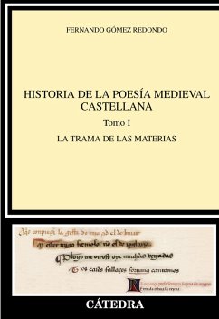 Historia de la poesía medieval castellana I (eBook, ePUB) - Gómez Redondo, Fernando
